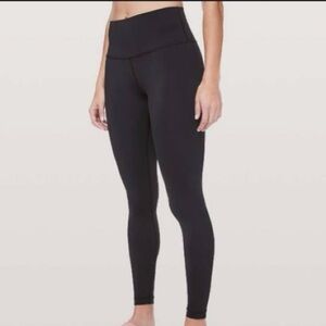 Black Lululemon Leggings Size 4